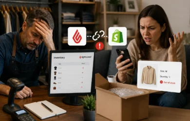 Lightspeed Inventory Sync Shopify