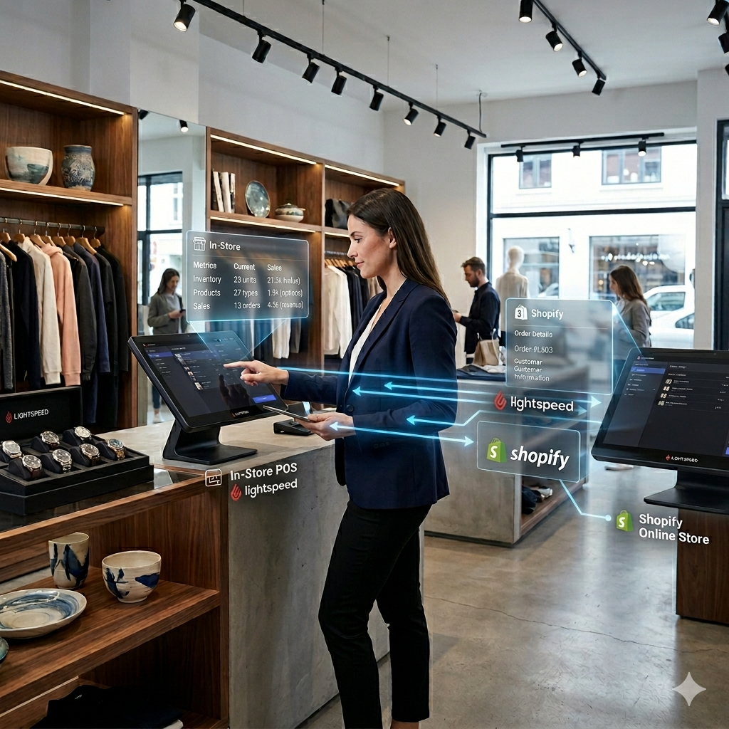 Why Retailers Choose Lightspeed Shopify Integration?
