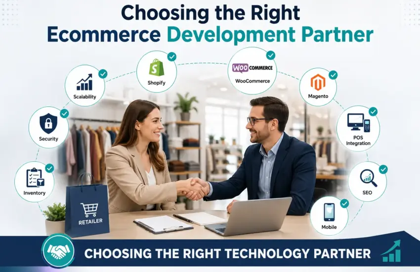 Choosing the right ecommerce website development company for retail businesses